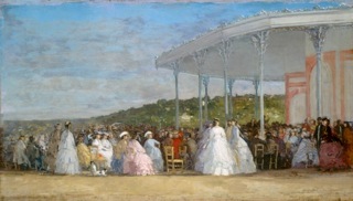 Eugène Boudin, Concert au casino de Deauville - Washington,