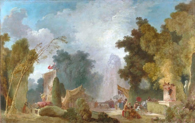Jean Honoré Fragonard (1732 - 1806), La fête à Saint Cloud (vers 1755-1780) - huile sur toile, Paris, Hôtel de Toulouse, siège de la Banque de France - copyright RMN Grand Palais/Gérard Blot.