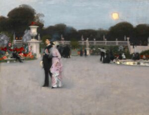 John Singer Sargent (1856-1925) Dans le jardin du Luxembourg, 1879, © Courtesy of Philadelphia Museum of Art - Conferences Arts Et Loisirs
